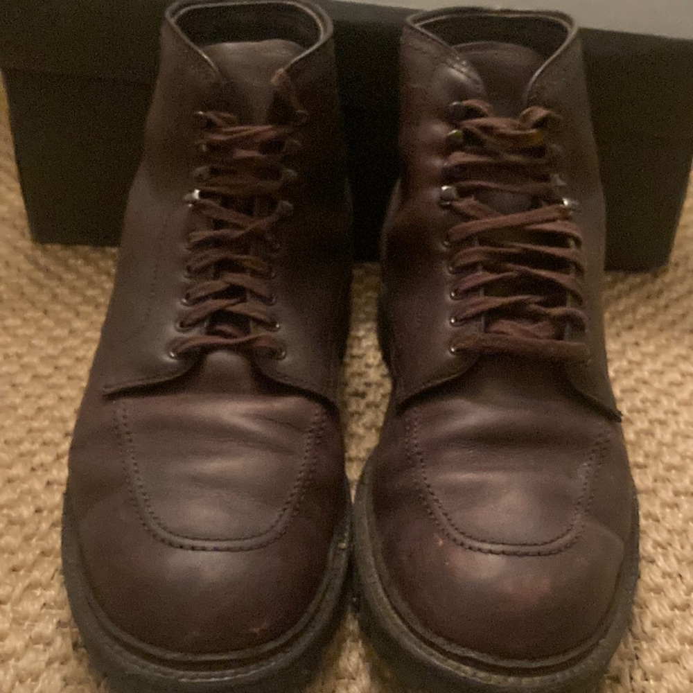 Alden Men’s Indy high top Blucher work boot sz 10 width D